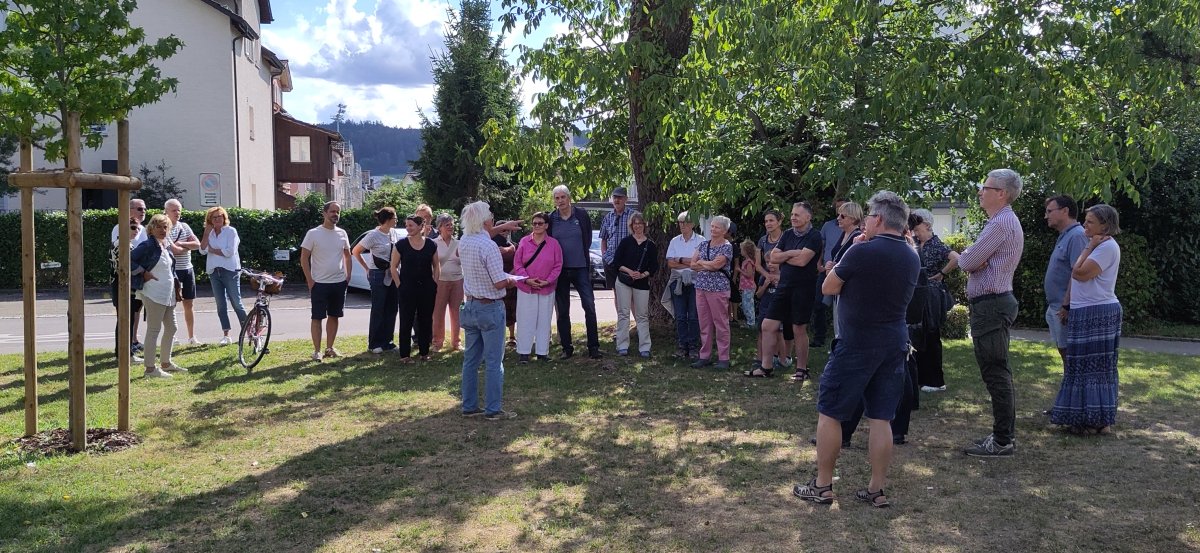 Quartierrundgang mit Guido Bünzli